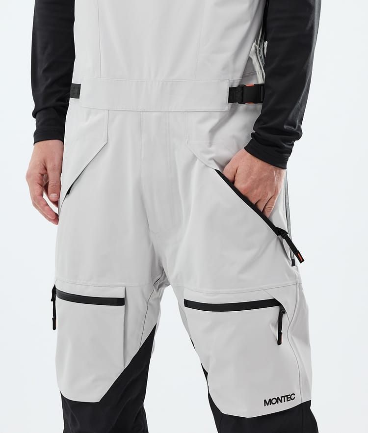 Montec Arch Snowboardhose Herren Light Grey/Black, Image 4 of 6