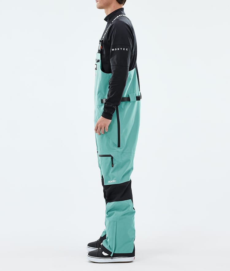 Montec Arch Snowboardhose Herren Turquoise/Black, Image 2 of 6