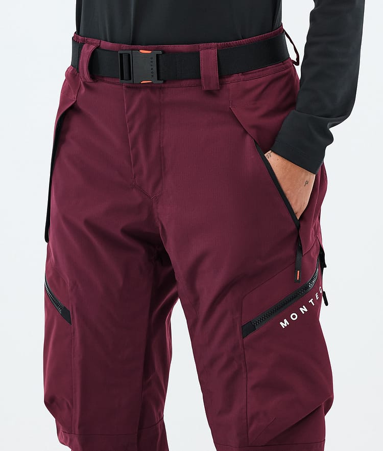 Montec Apoc W Snowboardhose Damen Burgundy, Bild 5 von 6