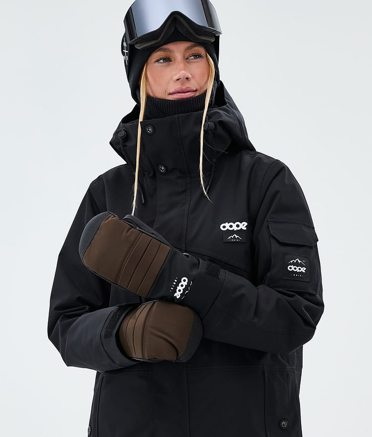 Dope Ace Fäustlinge Dark Brown, Image 3 of 4