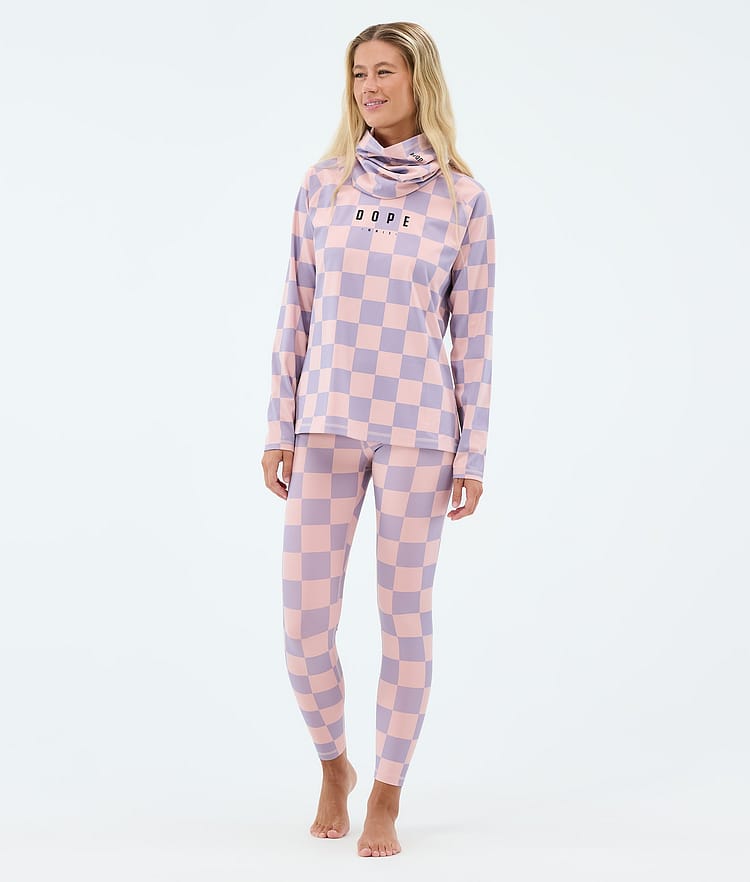 Dope Snuggle W Funktionsshirt Damen MMIX Squares, Image 3 of 7