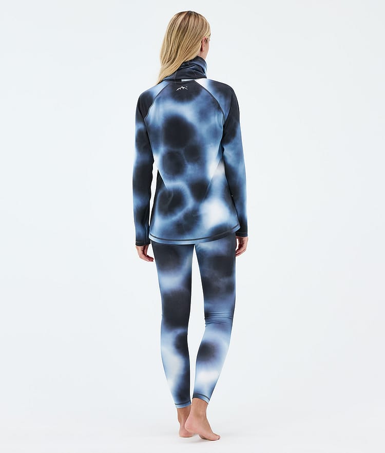 Dope Snuggle W Funktionsshirt Damen MMIX Dark Blue Tiedye, Image 4 of 7
