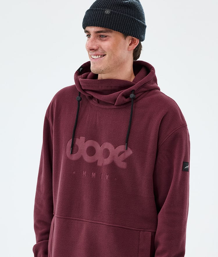 Dope Cozy II Fleece Hoodie Herren Burgundy, Image 2 of 7