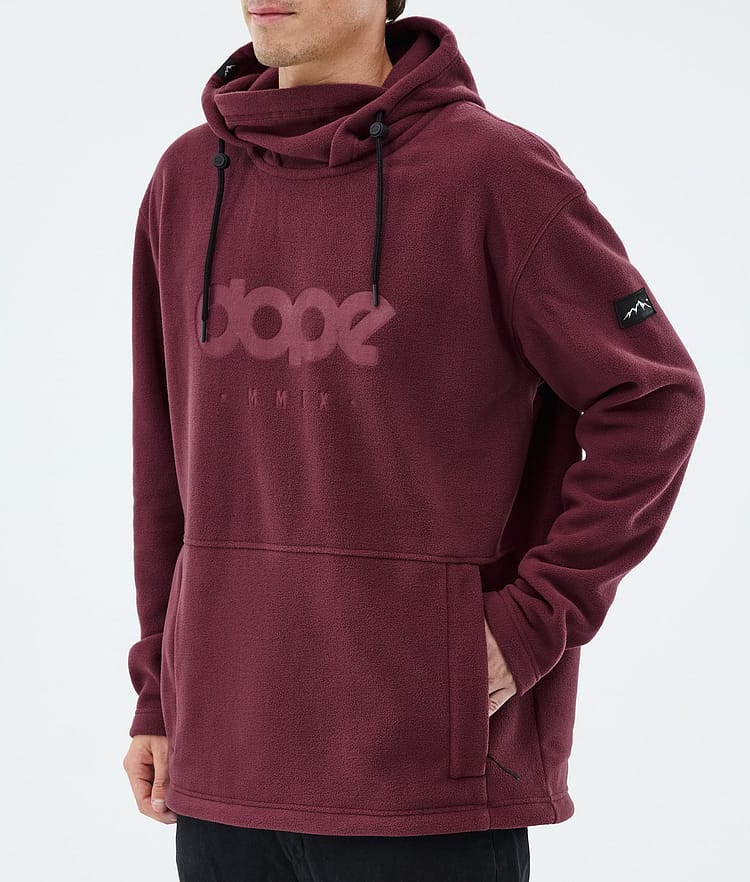 Dope Cozy II Fleece Hoodie Herren Burgundy, Image 7 of 7