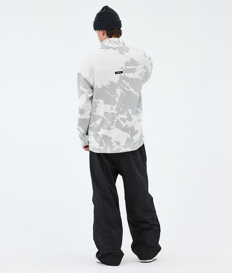 Dope Comfee Midlayer Pullover Herren Grey Camo, Image 4 of 5