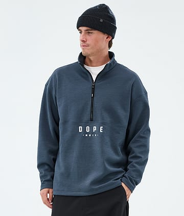 Dope Comfee Midlayer Pullover Metal Blue