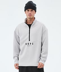 Dope Comfee Midlayer Pullover Herren Light Grey