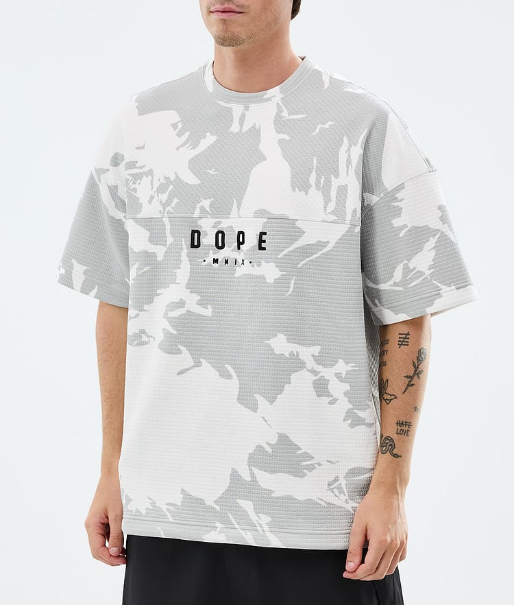 Dope Forge Midlayer T-Shirt Herren Grey Camo, Image 2 of 6