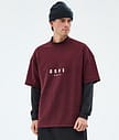 Dope Forge Midlayer T-Shirt Herren Burgundy