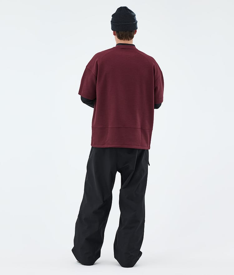 Dope Forge Midlayer T-Shirt Herren Burgundy, Image 5 of 6