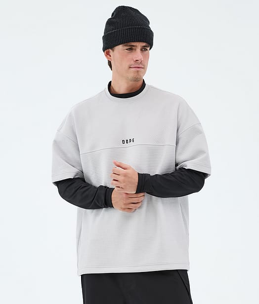 Dope Forge Midlayer T-Shirt Herren Light Grey
