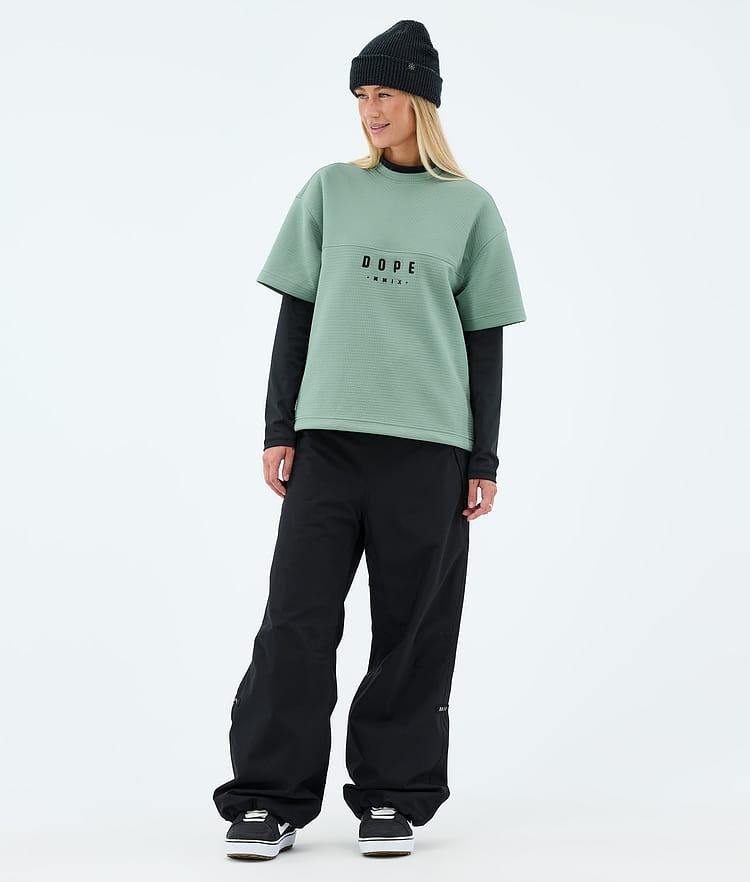 Dope Forge W Midlayer T-Shirt Damen Faded Green, Image 4 of 6