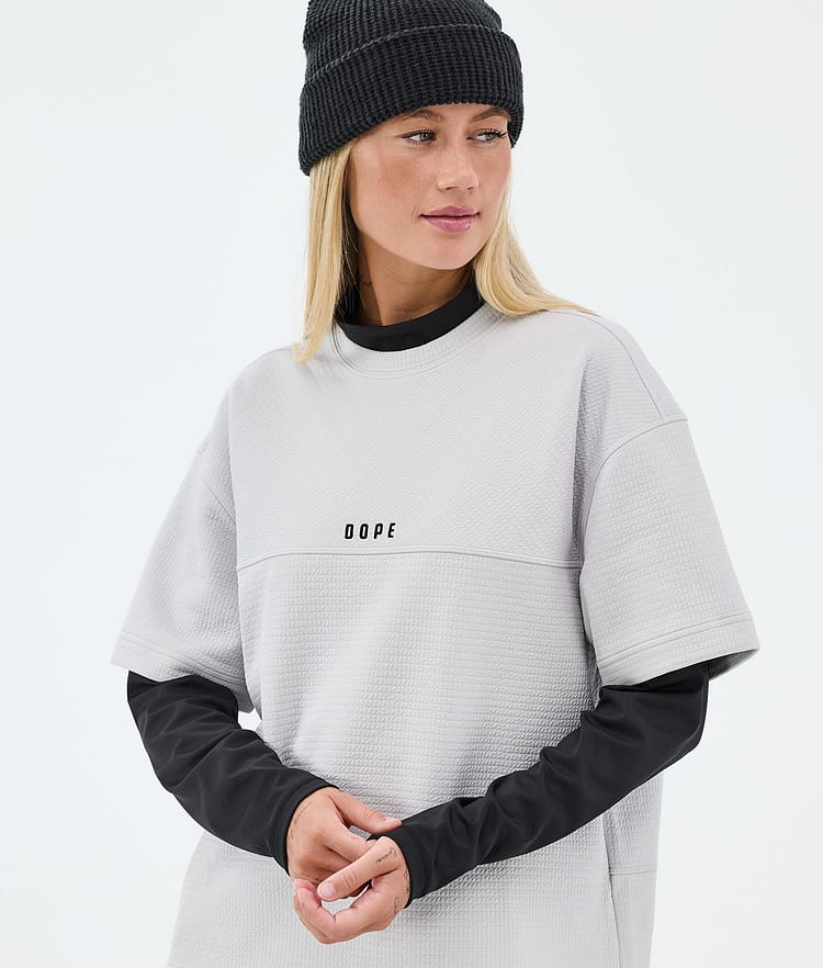 Dope Forge W Midlayer T-Shirt Damen MID Light Grey, Image 3 of 6