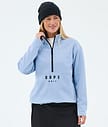 Dope Comfee W Midlayer Pullover Damen Light Blue