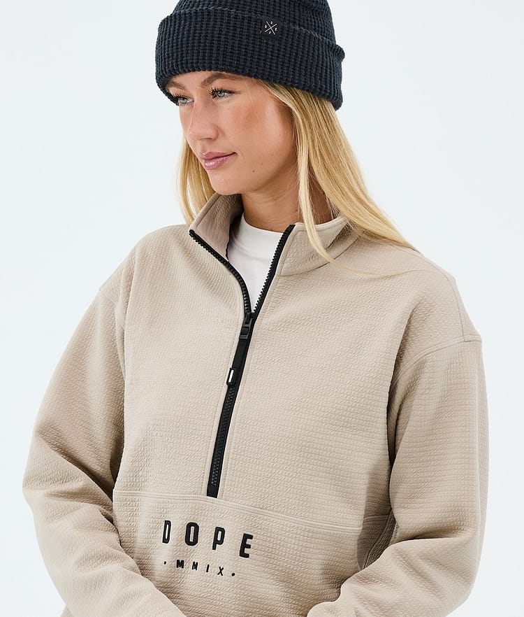 Dope Comfee W Midlayer Pullover Damen Sand, Image 2 of 5