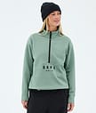 Dope Comfee W Midlayer Pullover Damen Faded Green