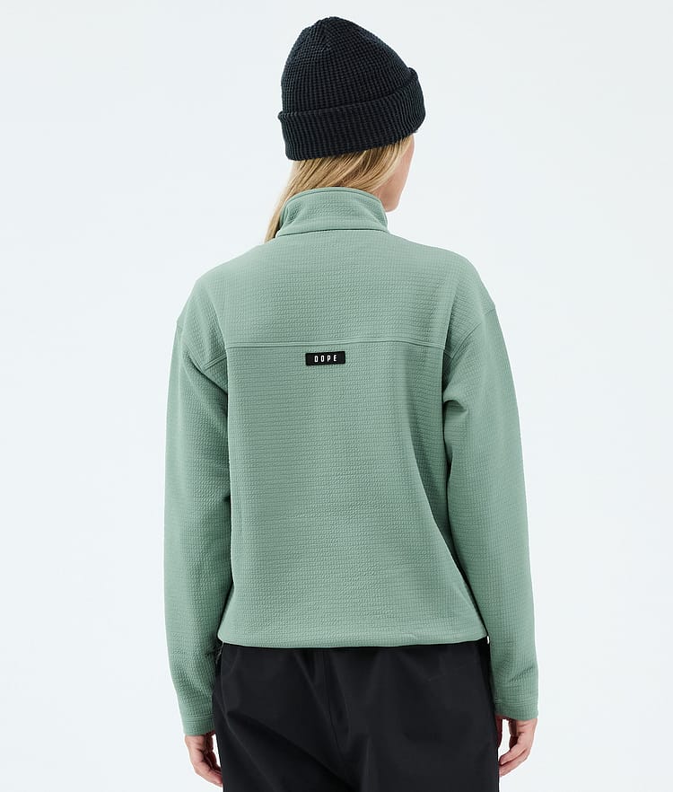 Dope Comfee W Midlayer Pullover Damen Faded Green, Image 5 of 5