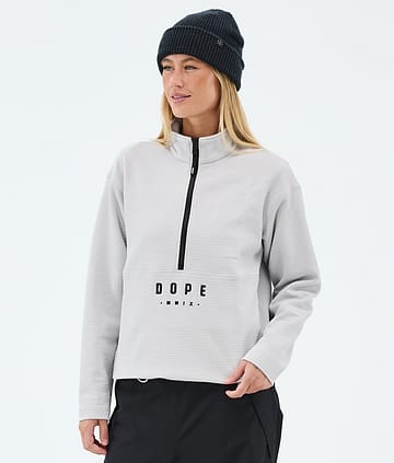 Dope Comfee W Midlayer Pullover Light Grey