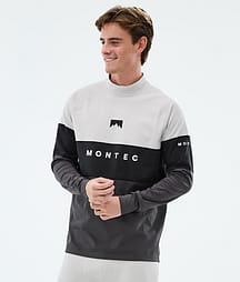 Montec Alpha Funktionsshirt Herren Light Grey/Black/Phantom