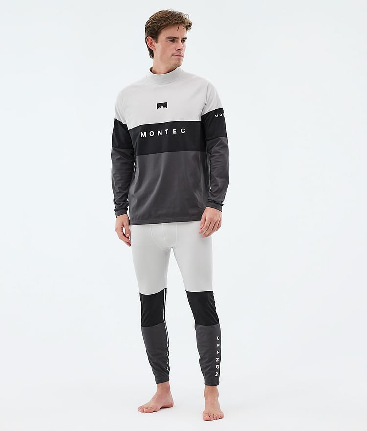 Montec Alpha Funktionsshirt Herren Light Grey/Black/Phantom, Image 3 of 5