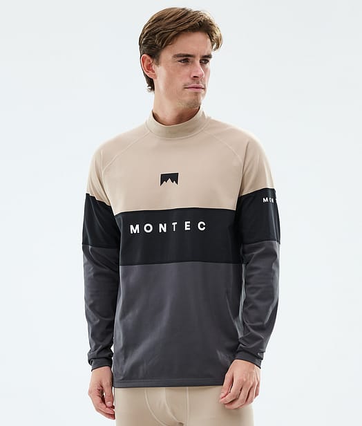 Montec Alpha Funktionsshirt Herren Sand/Black/Phantom