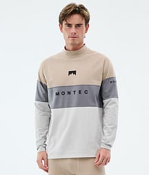 Montec Alpha Funktionsshirt Herren Sand/Light Pearl/Light Grey