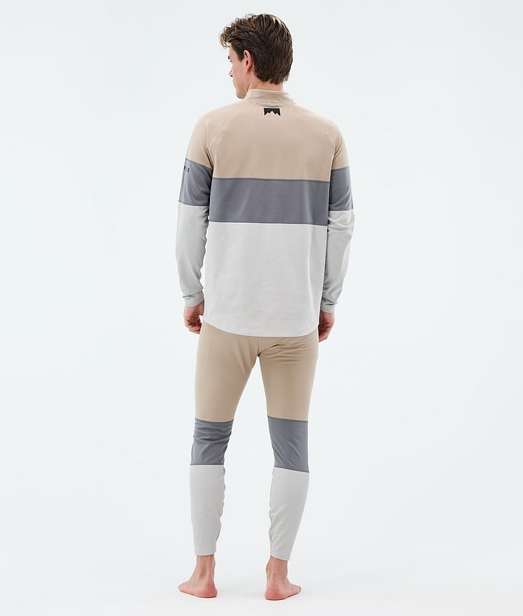 Montec Alpha Funktionsshirt Herren Sand/Light Pearl/Light Grey, Image 4 of 5
