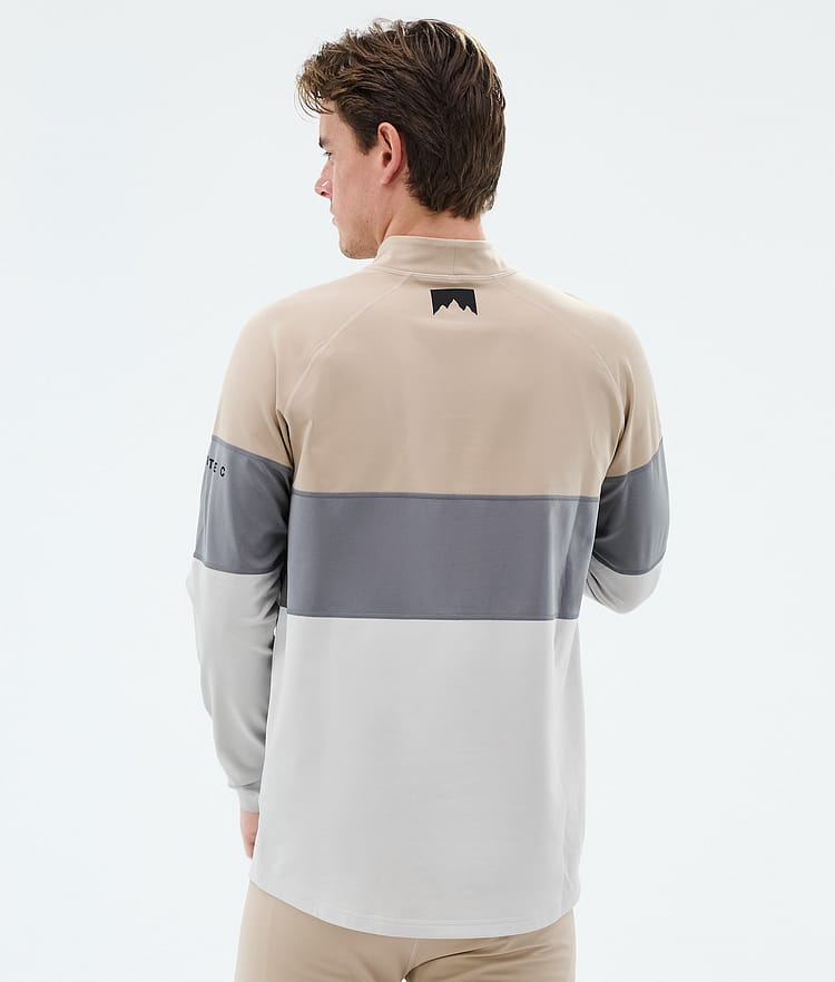 Montec Alpha Funktionsshirt Herren Sand/Light Pearl/Light Grey, Image 5 of 5