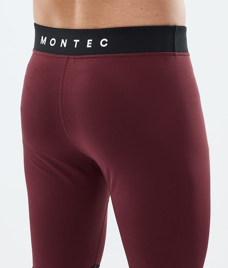 Montec Alpha Funktionshose Herren Burgundy/Black/Light Grey, Image 6 of 7