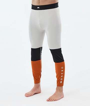 Montec Alpha Funktionshose Light Grey/Black/Burned Orange