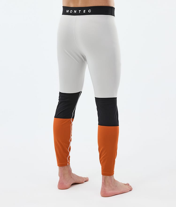Montec Alpha Funktionshose Herren Light Grey/Black/Burned Orange, Image 2 of 7