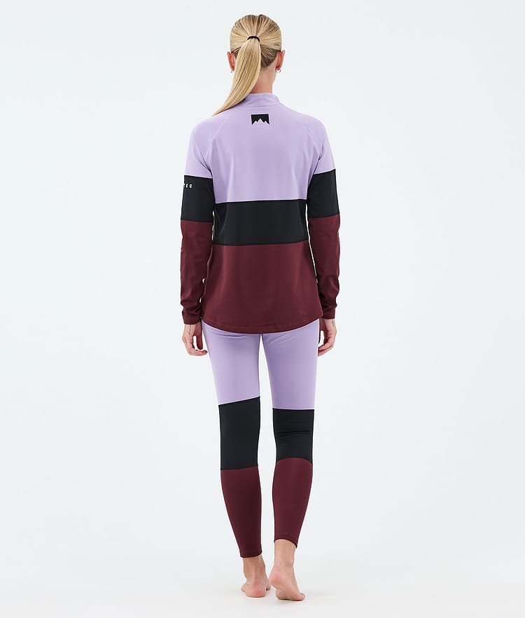 Montec Alpha W Funktionshose Damen Faded Violet/Black/Burgundy, Image 4 of 7