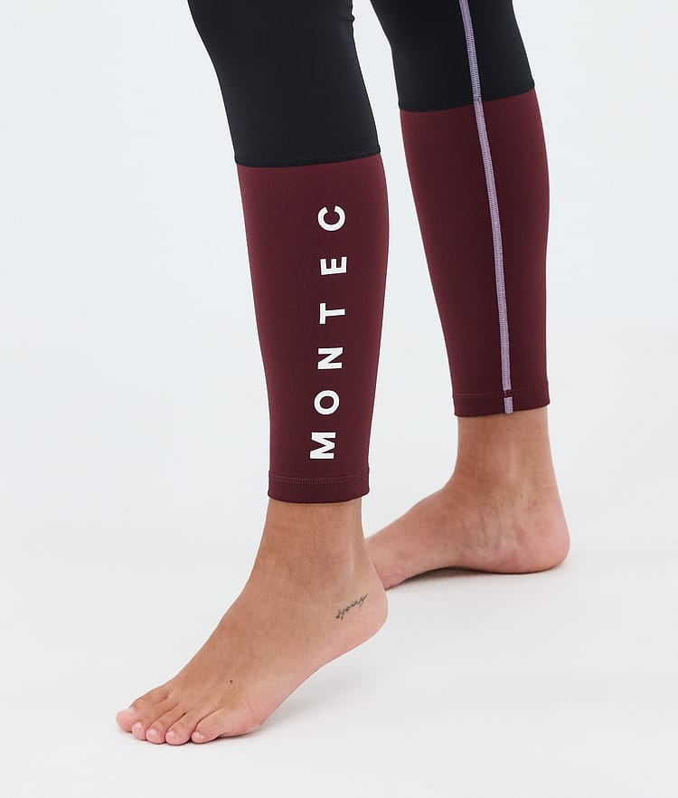 Montec Alpha W Funktionshose Damen Faded Violet/Black/Burgundy, Image 7 of 7