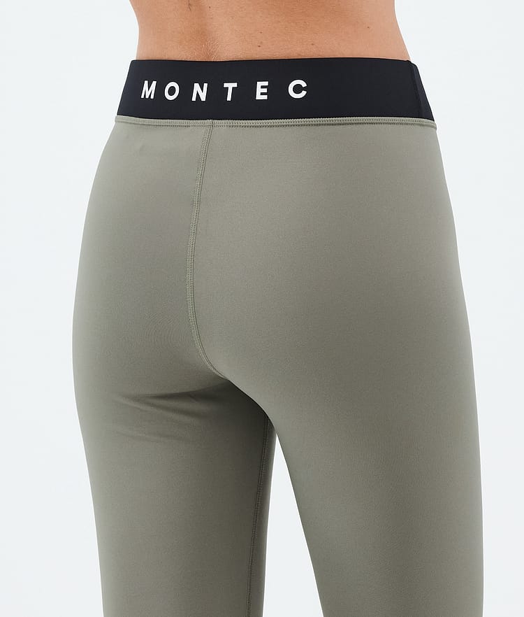 Montec Alpha W Funktionshose Damen Greenish/Black/Soft Pink, Image 6 of 7