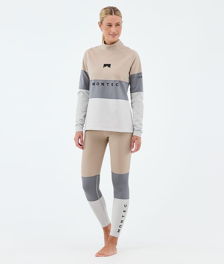 Montec Alpha W Funktionshose Damen Sand/Light Pearl/Light Grey, Image 3 of 7