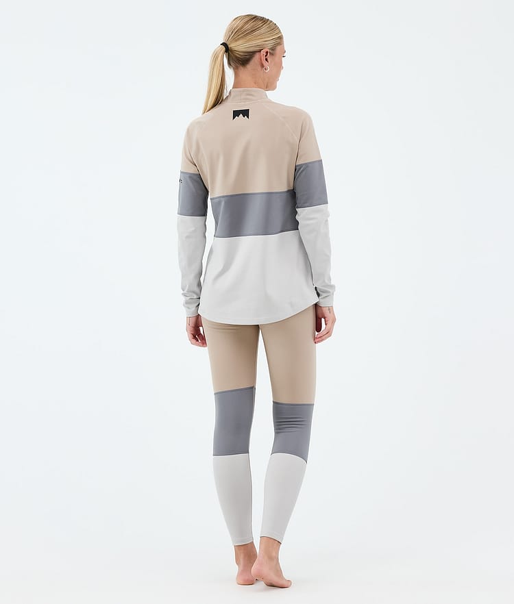 Montec Alpha W Funktionshose Damen Sand/Light Pearl/Light Grey, Image 4 of 7