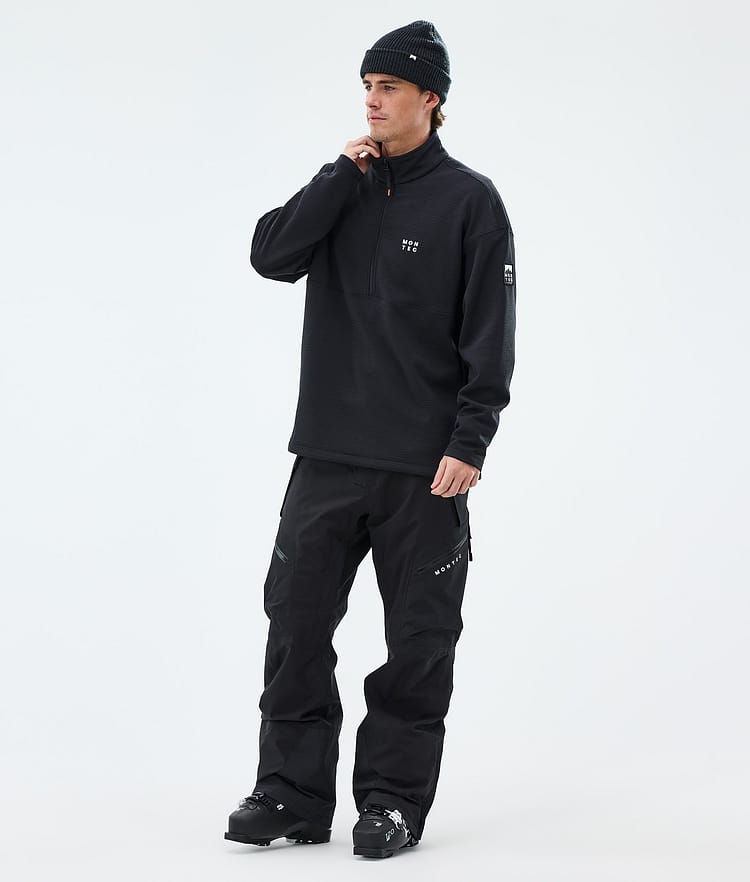 Montec Nova Midlayer Pullover Herren Black, Image 3 of 6