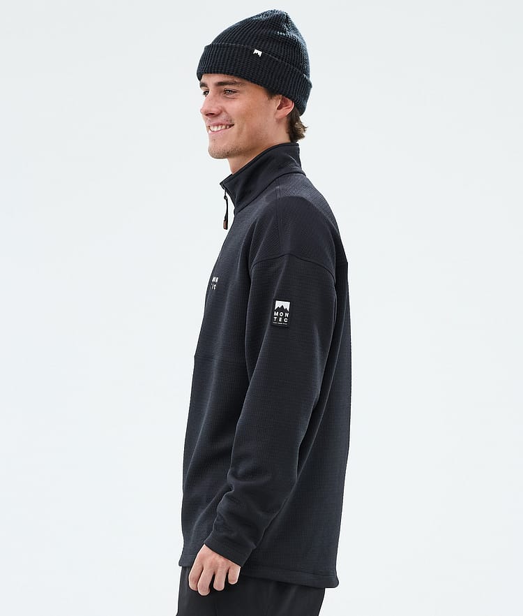 Montec Nova Midlayer Pullover Herren Black, Image 5 of 6
