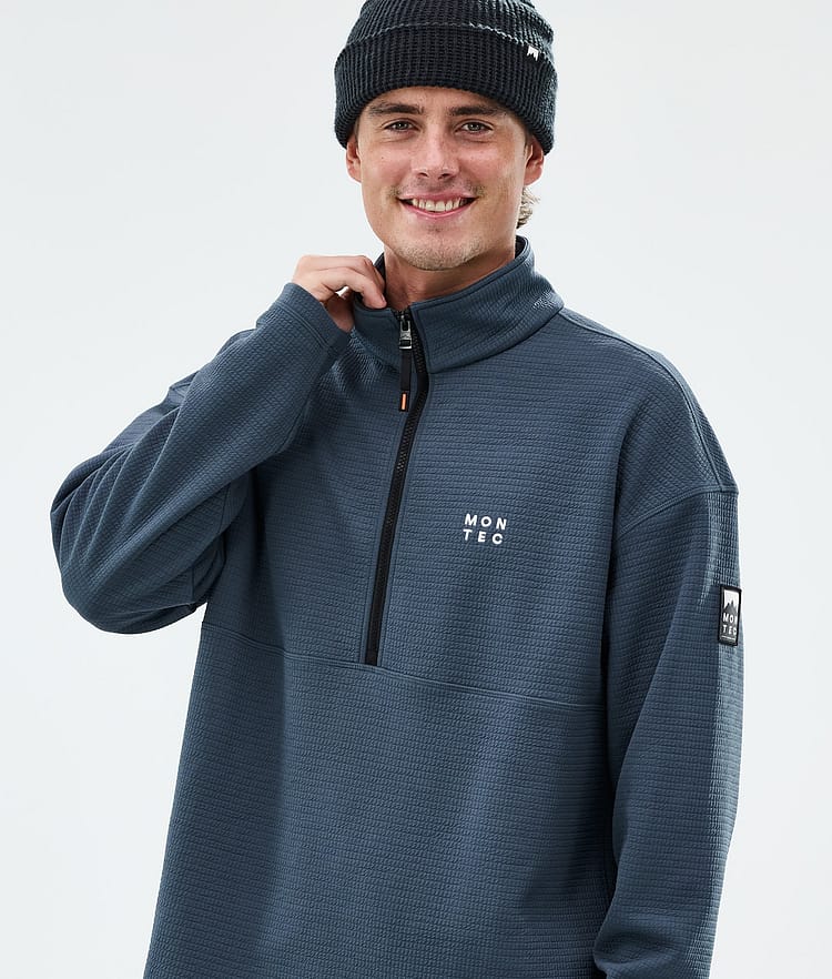 Montec Nova Midlayer Pullover Herren Metal Blue, Image 2 of 6