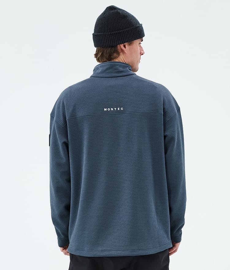 Montec Nova Midlayer Pullover Herren Metal Blue, Image 6 of 6
