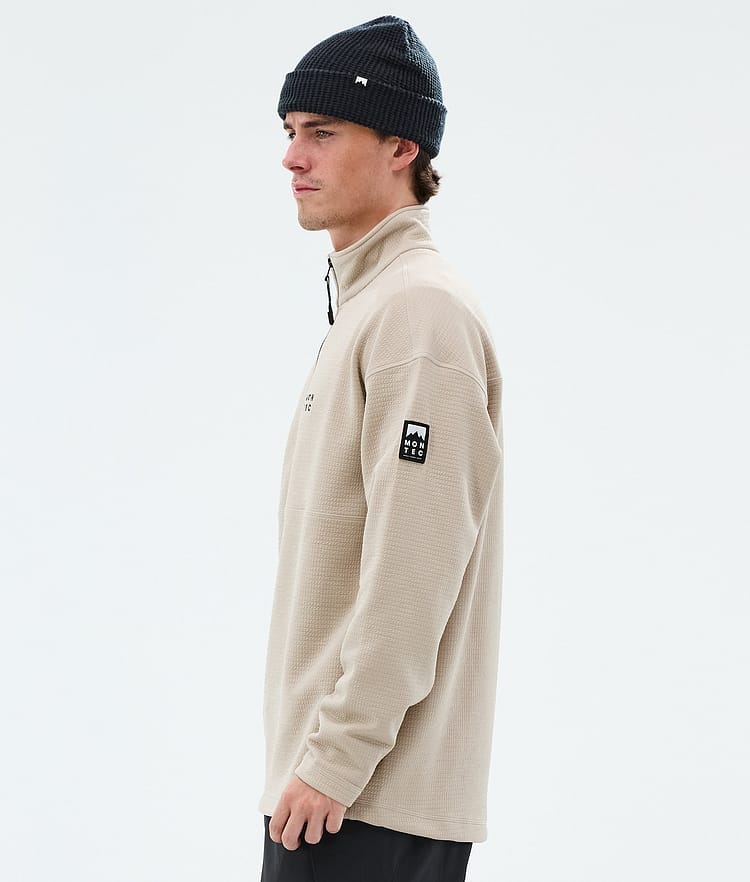 Montec Nova Midlayer Pullover Herren Sand, Image 5 of 6
