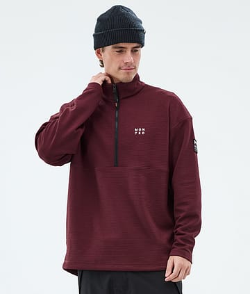 Montec Nova Midlayer Pullover Burgundy
