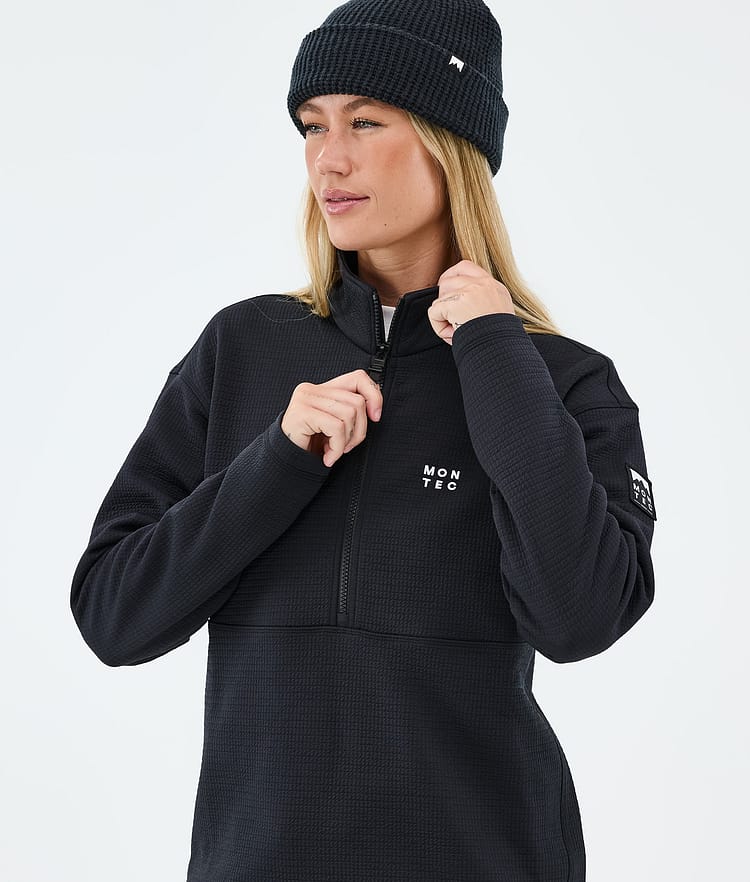 Montec Nova W Midlayer Pullover Damen Black, Image 2 of 6