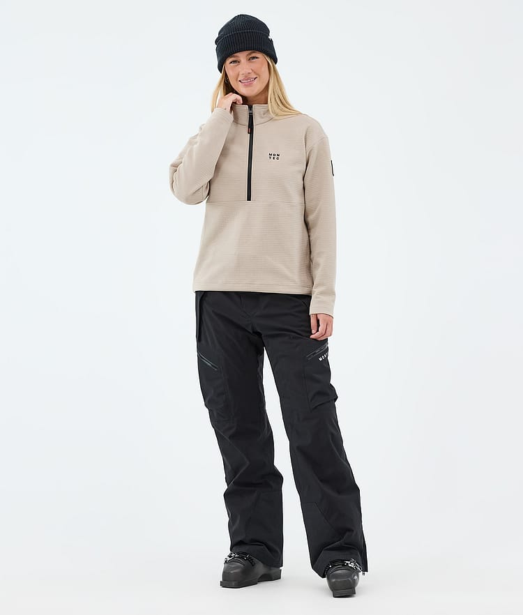 Montec Nova W Midlayer Pullover Damen Sand, Image 3 of 6
