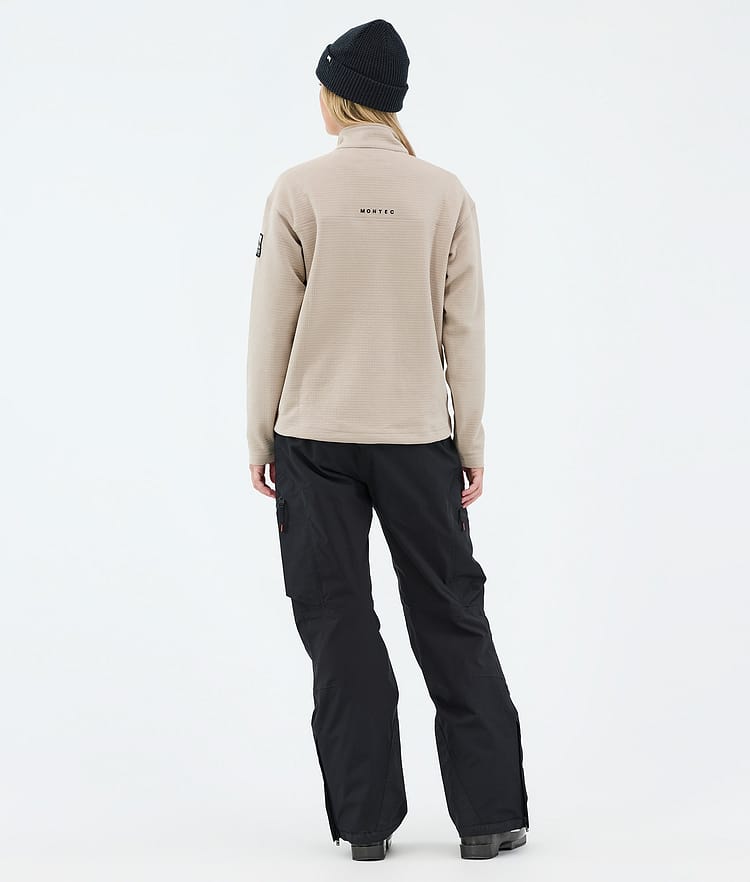 Montec Nova W Midlayer Pullover Damen Sand, Image 4 of 6
