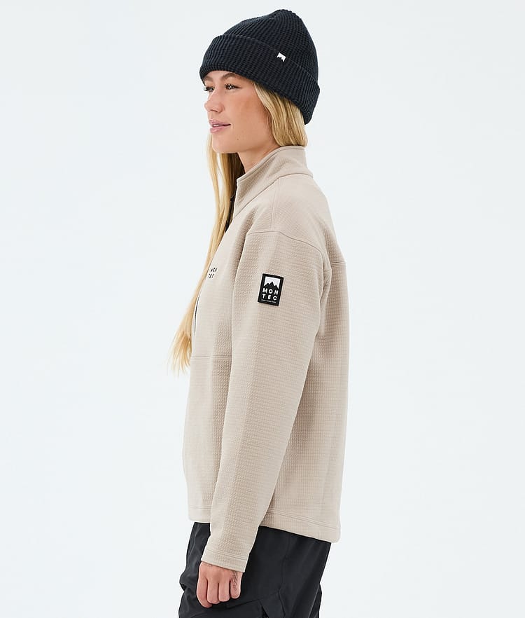 Montec Nova W Midlayer Pullover Damen Sand, Image 5 of 6