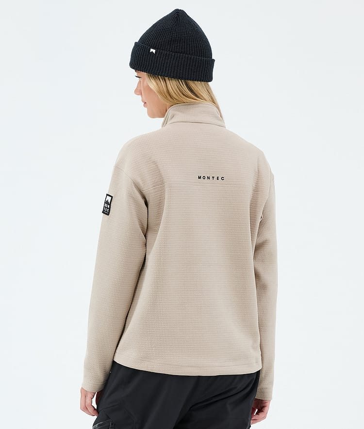 Montec Nova W Midlayer Pullover Damen Sand, Image 6 of 6