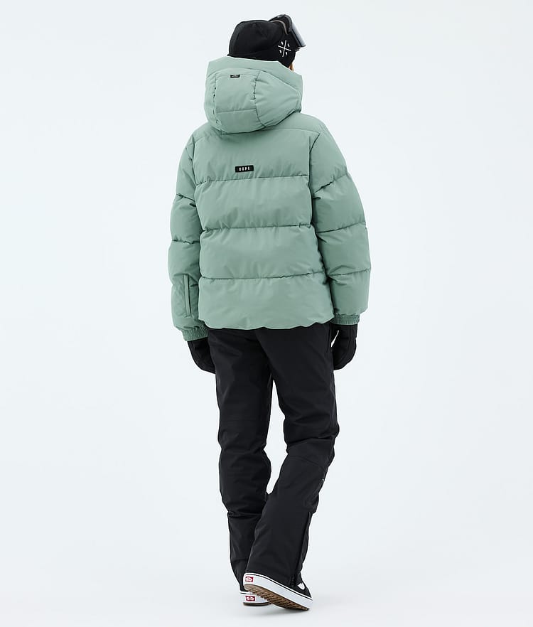 Dope Puffer W Snowboard Outfit Damen Faded Green/Black, Bild 3 von 3