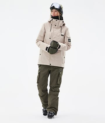 Dope Adept W Ski Outfit Damen Sand/Olive Green