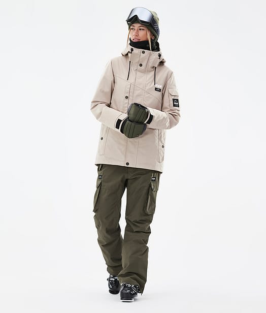 Dope Adept W Ski Outfit Sand/Olive Green